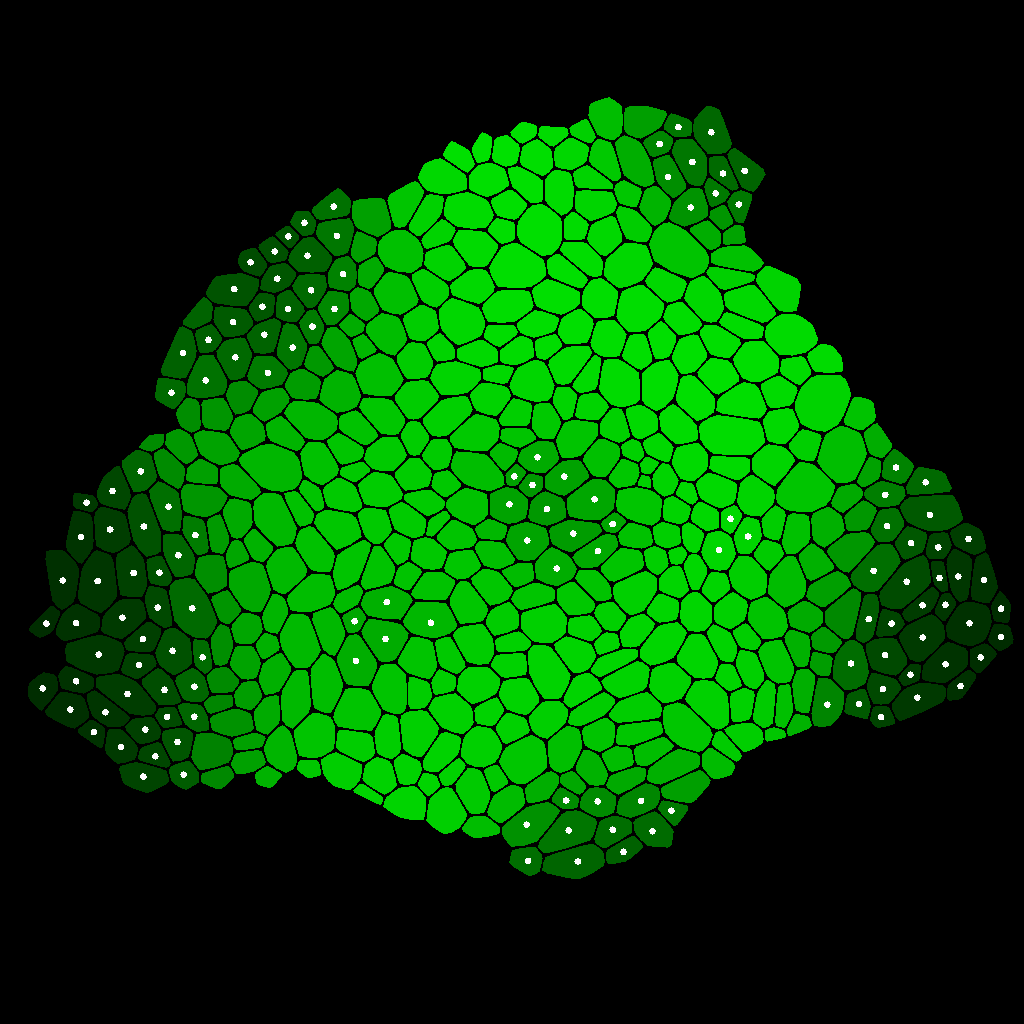 Simple Diffusion tutorial result